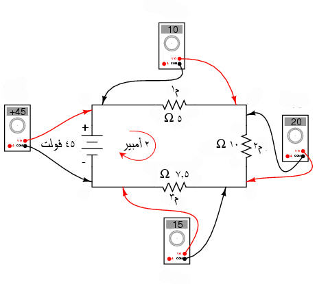 قوانين كيرشوف Kirchhoff's laws Kirchoff's_Law19